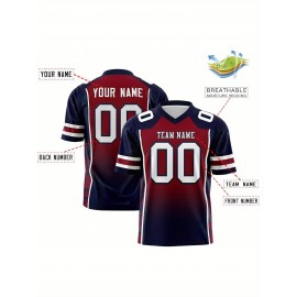 Customized large-sized football jerseys, personalized sportswear stitching, team names and numbers, large-sized Women's jerseys, loose and sporty