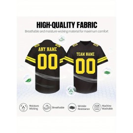 Female football fans who customize large-sized Women's football jerseys, personalized football jerseys with team names and numbers, and customized football uniforms as gifts