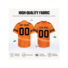 Female football fans who customize large-sized Women's football jerseys, personalized football jerseys with team names and numbers, and customized football uniforms as gifts