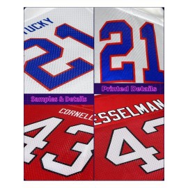 Custom Mesh Football Jersey - Personalized Practice Jerseys for Women, Stitched and Printed Name& Number, Lightweight& Breathable for Training and Games