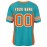 Custom Mesh Football Jersey - Personalized Practice Jerseys for Women, Stitched and Printed Name& Number, Lightweight& Breathable for Training and Games