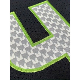 Women'S Plus Size Football Jersey - Custom Name & Number, Team Colors, Breathable Mesh Fabric, V-Neck Collar, Summer Sports Jersey for Team Spirit, Fan Events & Casual Wear, Football Jersey, Vneck Design, Comfortable Fit