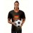 Women's Large Size Professional Sports Fabric Creative Pattern Print Germany Home Soccer Jersey T-shirt, Soccer Jersey Flag Uniforms Shirts Breathable And Lightweight, Moisture-Wicking, As Gifts For Sports Fans