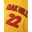 Stitched #22 Mens Yellow Basketball Jersey, Breathable, Sleeveless, Embroidered Uniform Shirt For Men, Perfect For Sports & Outdoor Activities