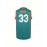 Men's #33 Embroidered Basketball Jersey - Sleeveless Polyester Vest with 