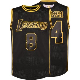 Sports Stitched #8-24 Black Basketball Jersey, Breathable, Sleeveless, Embroidered Uniform Shirt For Men, Perfect For Sports & Outdoor Activities