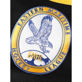 Men's #3 Embroidered Ice Hockey Jersey - Vintage Loose Fit, Long Sleeve V-Neck Sports Uniform for Training & Casual Wear