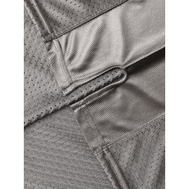 Men's Polyester Rugby Jersey | V-Neck, Breathable & Stretchy | Multi-Season Sports Top with Details | Ideal for Casual Wear & Team Sports | Machine Washable | Suitable for All Seasons