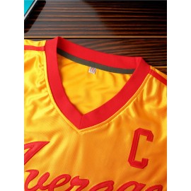 Men's #16 Graphic American Football Jersey - Breathable & Durable, Perfect for Training, Games & Parties