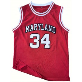 Stitched #34 Mens Basketball Jersey, Breathable, Sleeveless, Embroidered Uniform Shirt For Men, Perfect For Sports & Outdoor Activities