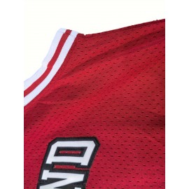 Stitched #34 Mens Basketball Jersey, Breathable, Sleeveless, Embroidered Uniform Shirt For Men, Perfect For Sports & Outdoor Activities