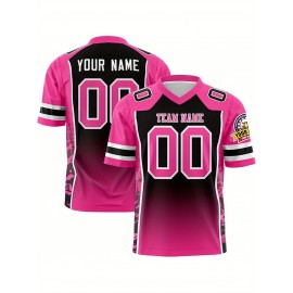 Customized large-sized football jerseys, personalized sportswear stitching, team names and numbers, large-sized Women's jerseys, loose and sporty
