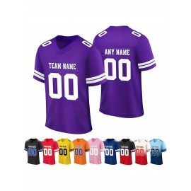 Female football fans who customize large-sized Women's football jerseys, personalized football jerseys with team names and numbers, and customized football uniforms as gifts