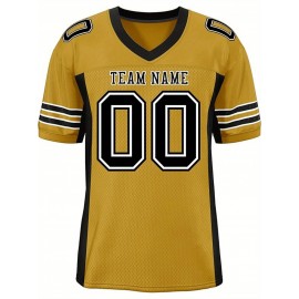 Custom Mesh Football Jersey - Personalized Practice Jerseys for Women, Stitched and Printed Name& Number, Lightweight& Breathable for Training and Games