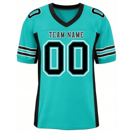 Custom Mesh Football Jersey - Personalized Practice Jerseys for Women, Stitched and Printed Name& Number, Lightweight& Breathable for Training and Games
